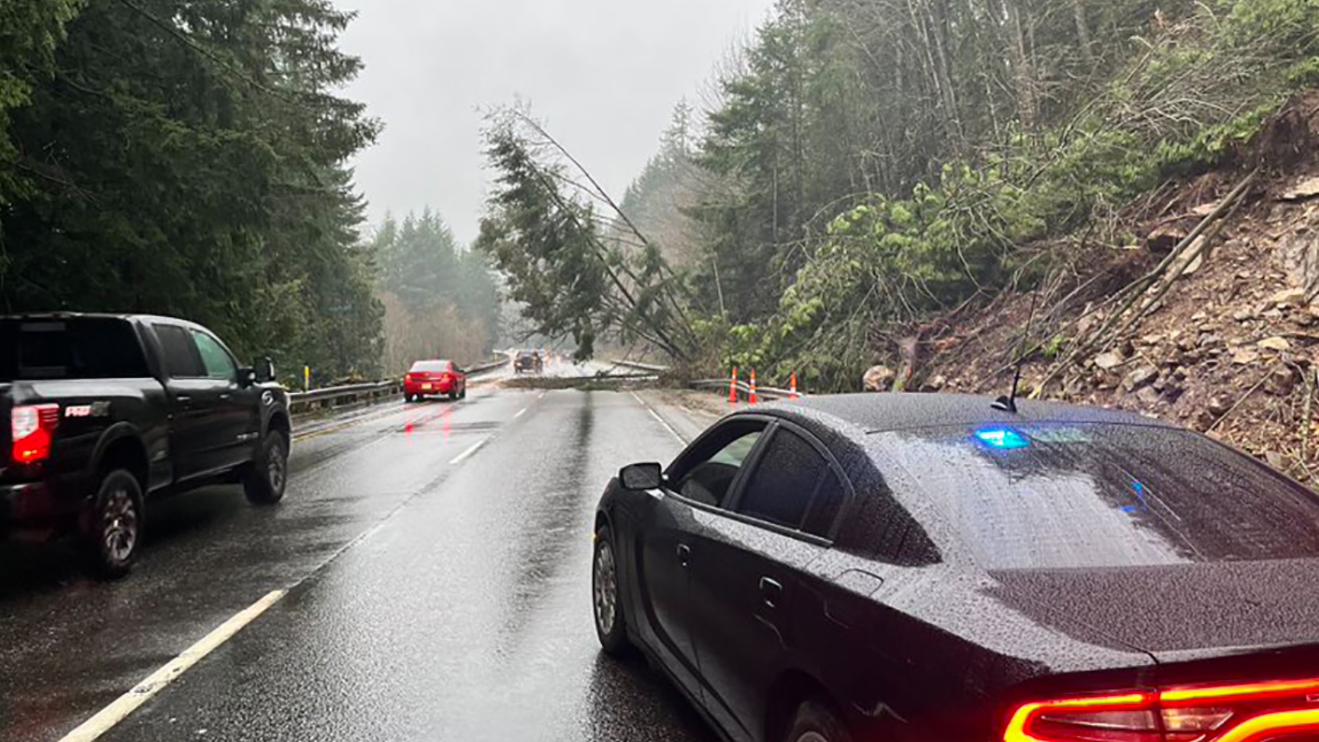 Northbound I-5 Near Lake Samish Fully Reopens After Another Landslide ...