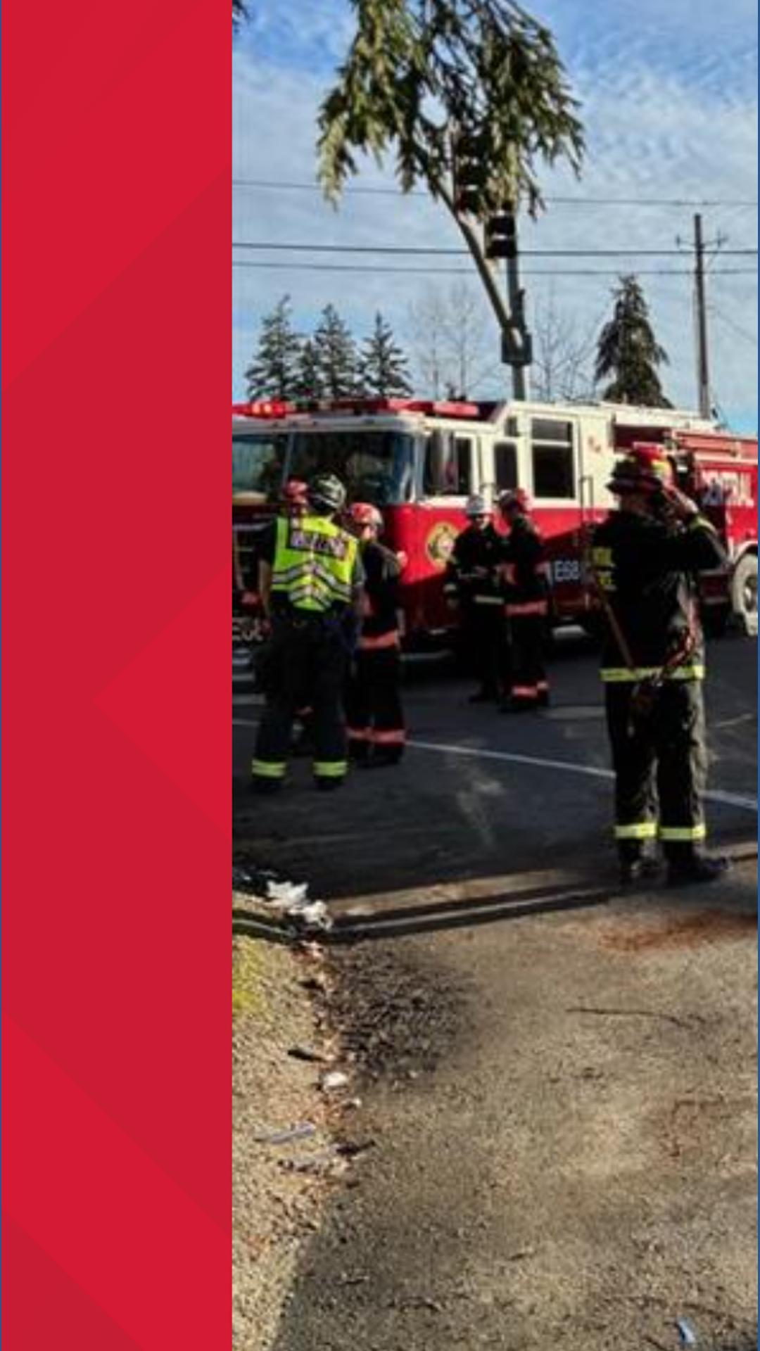 11 students taken to hospital after vehicle crashes into school bus in ...