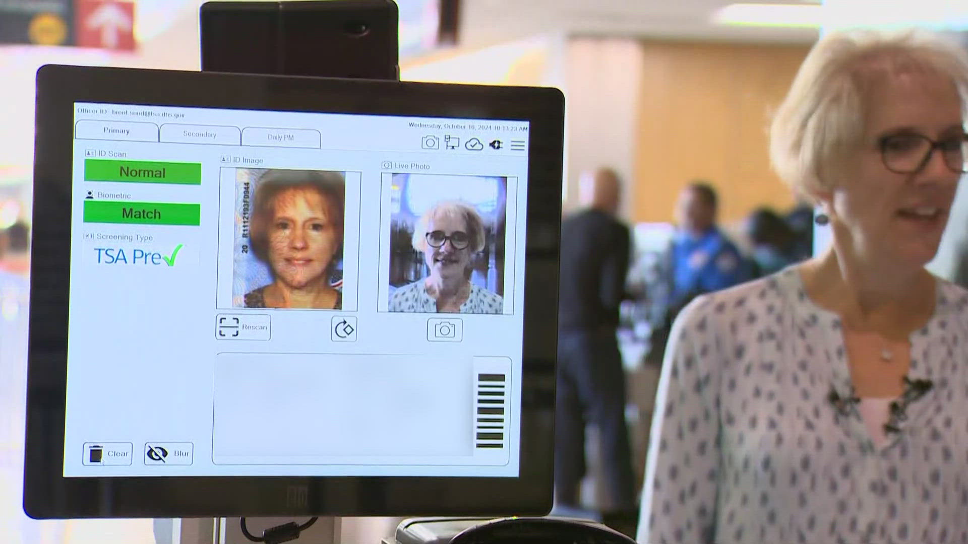 The technology is optional. Facial recognition will allow TSA agents to streamline the security process.