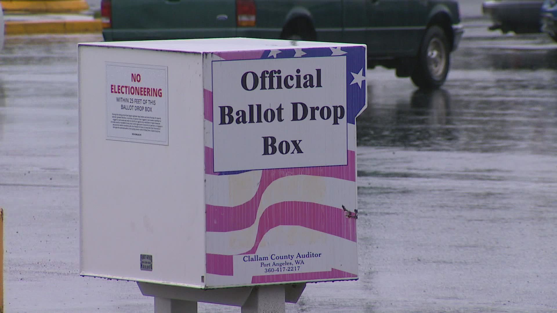 Some people have reported feeling intimidated as they drop off their ballots.