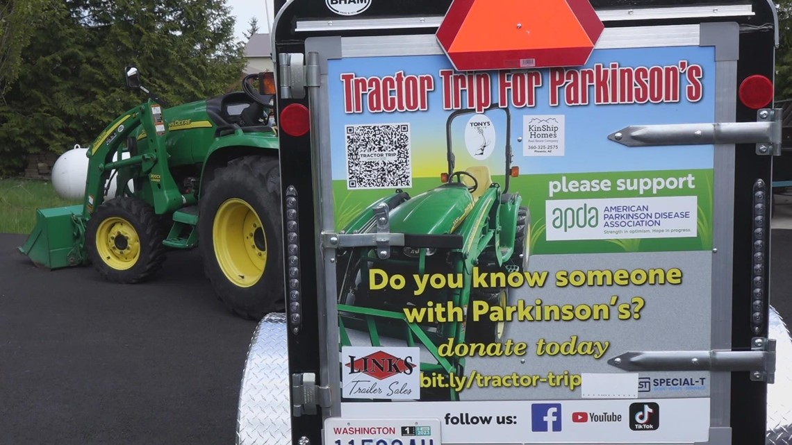 Whatcom County man rides tractor over 1,000 miles in fundraiser - Vimarsana News