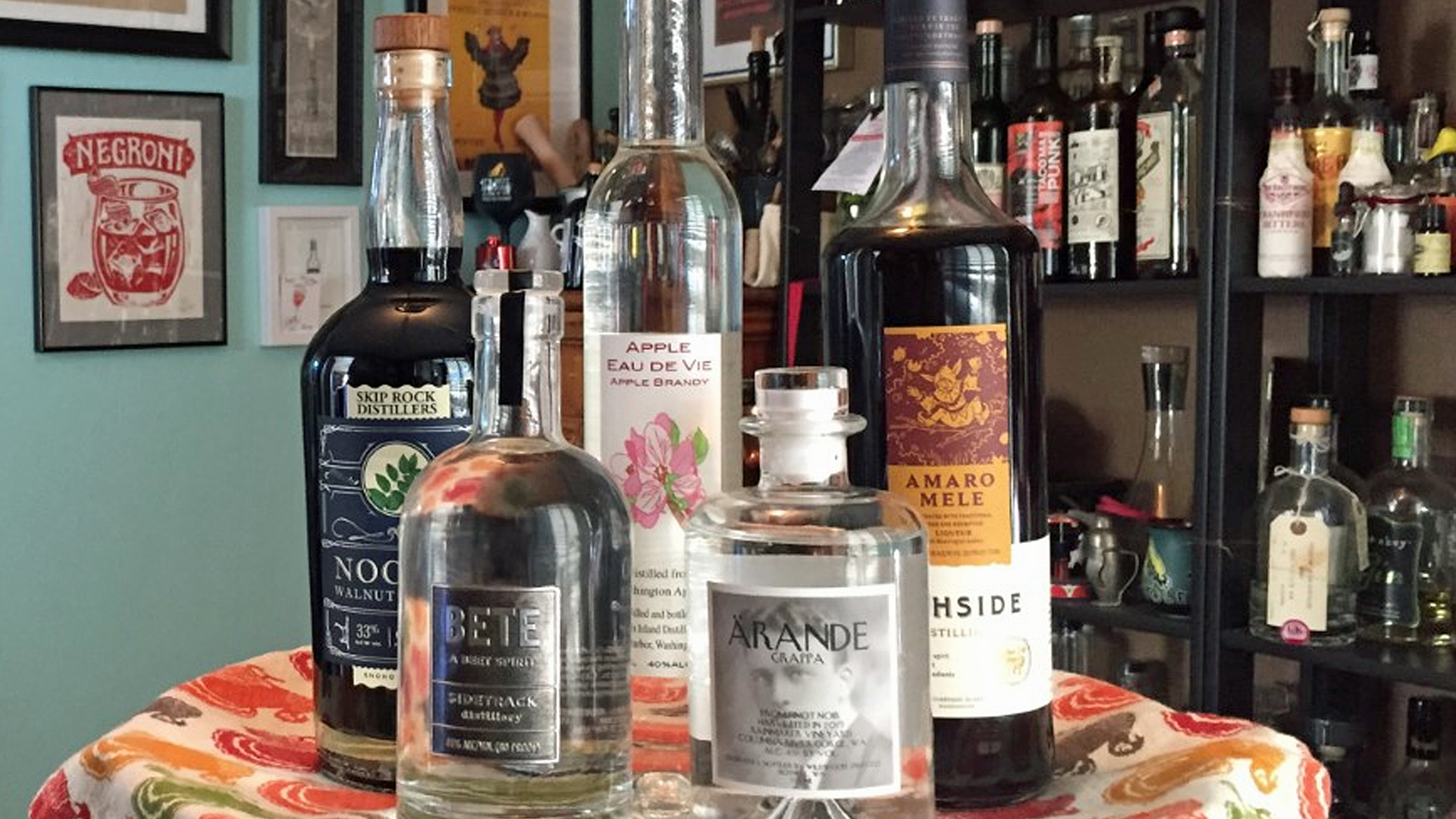 Food and entertaining writer A.J. Rathbun stops by to create digestifs made with Washington-made spirits to recover from a Thanksgiving feast.