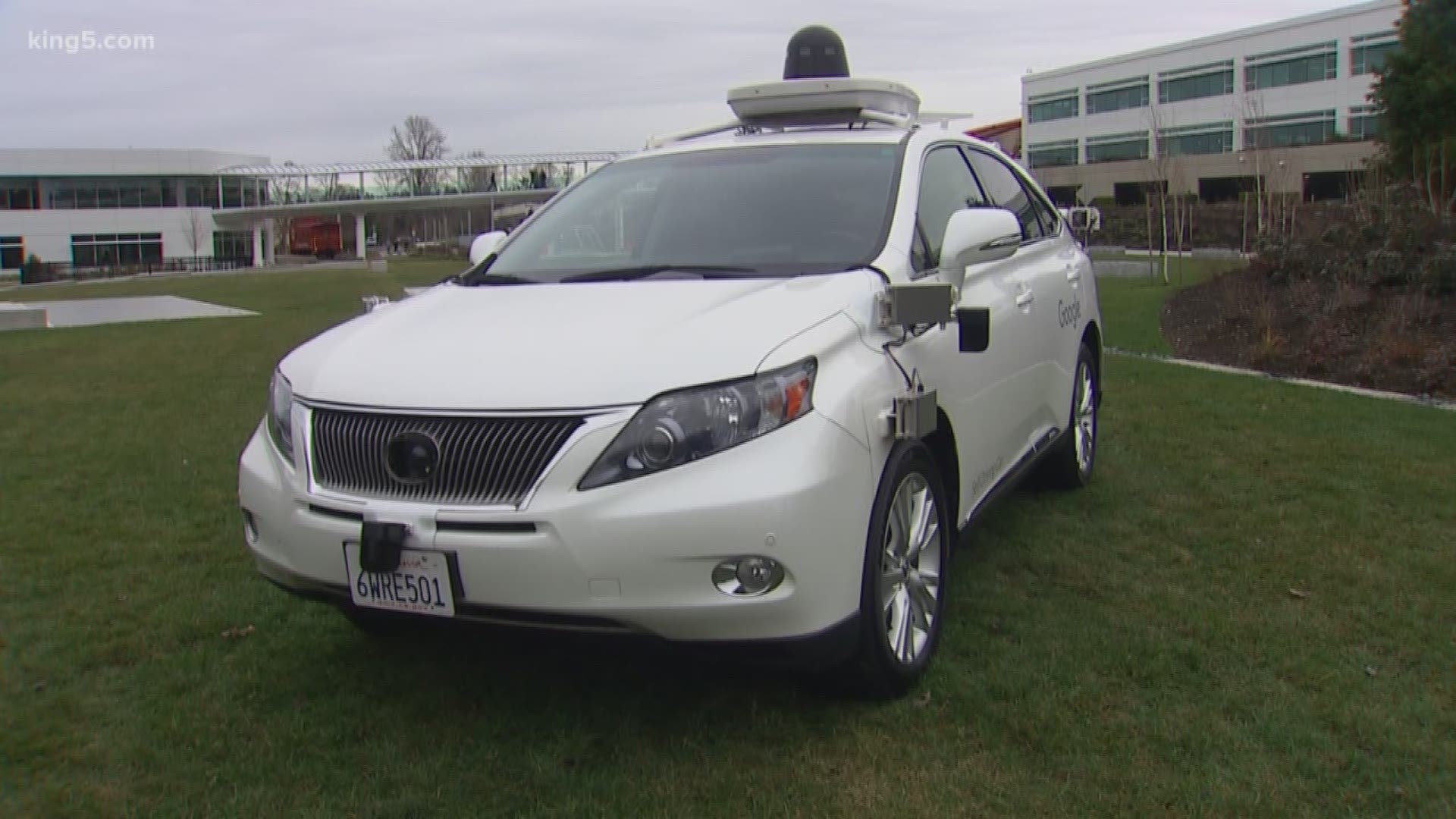 Self-driving cars may be years away on Washington roads, but transportation officials are reviewing rules and possible laws in November. KING 5's Drew Mikkelsen: