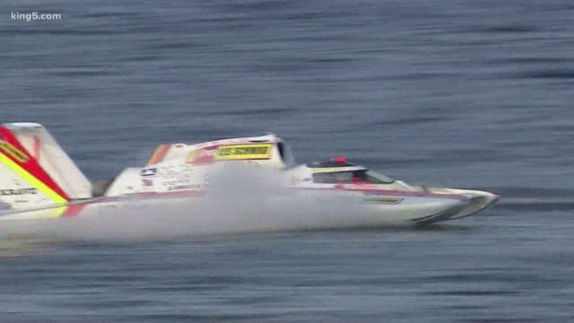 The racing boats can reach speeds over 200 mph and are a staple at Seattle's Seafair.