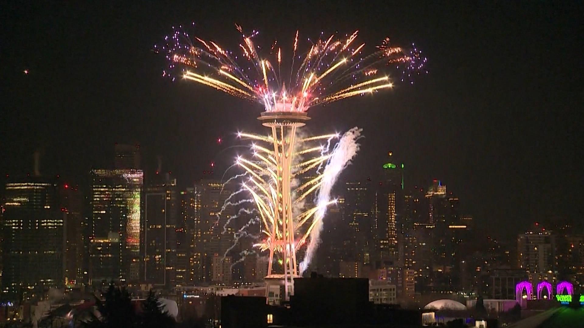 'Alaska Airlines New Year's at the Needle' is a massive fireworks show - and lots more. #k5evening