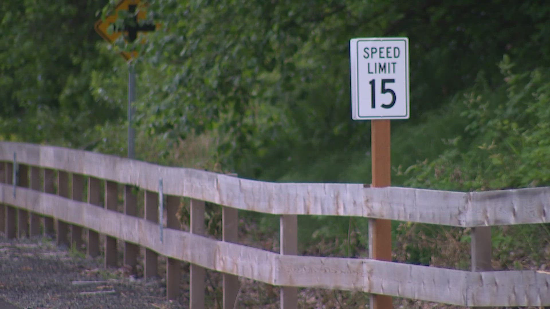 "You can hear her go down,” a neighbor said. “I think she probably hit her head on the concrete or this gravel on the side of the trail, it's horrible."