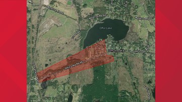 Evacuations triggered by brush fire lifted in Thurston County near Offut Lake