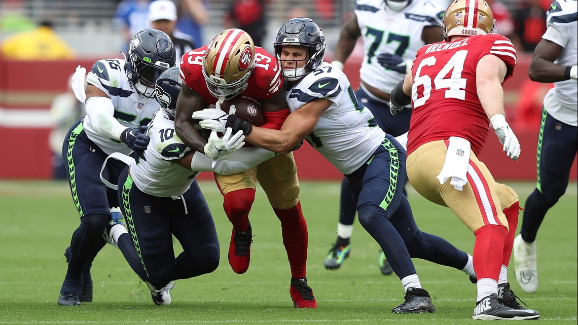 NFL standings: 49ers beat Seahawks, clinch NFC West