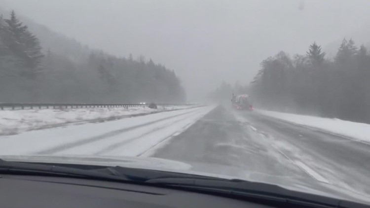 Driver behavior, above average snowfall making it hard to keep Snoqualmie Pass open, WSDOT says