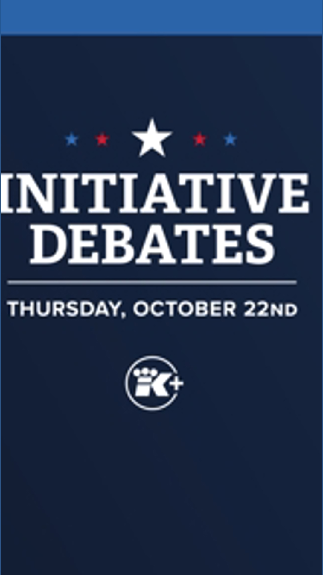 Initiative 001 Debate | king5.com