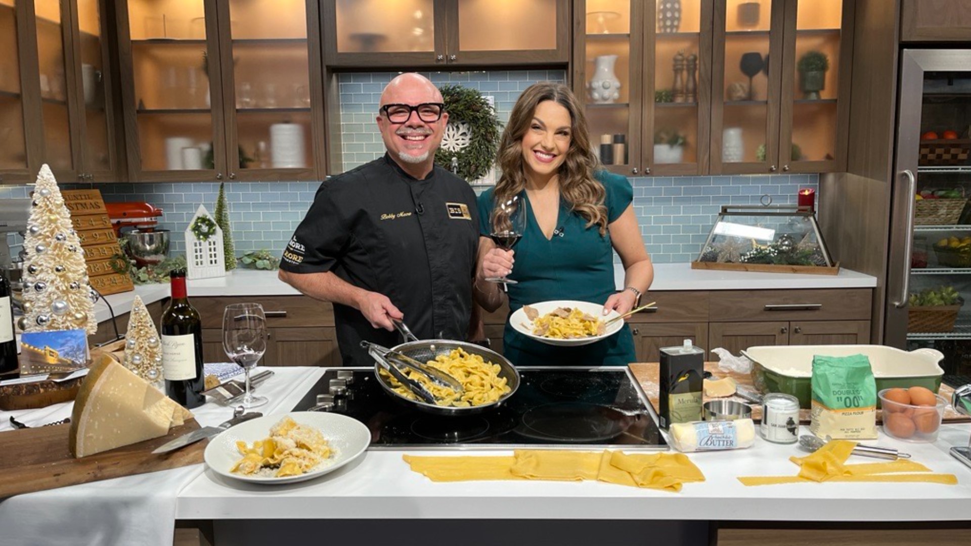 Chef Bobby Moore from Bellevue's Bis on Main and Bar Moore shows off a delicious fresh pasta recipe.