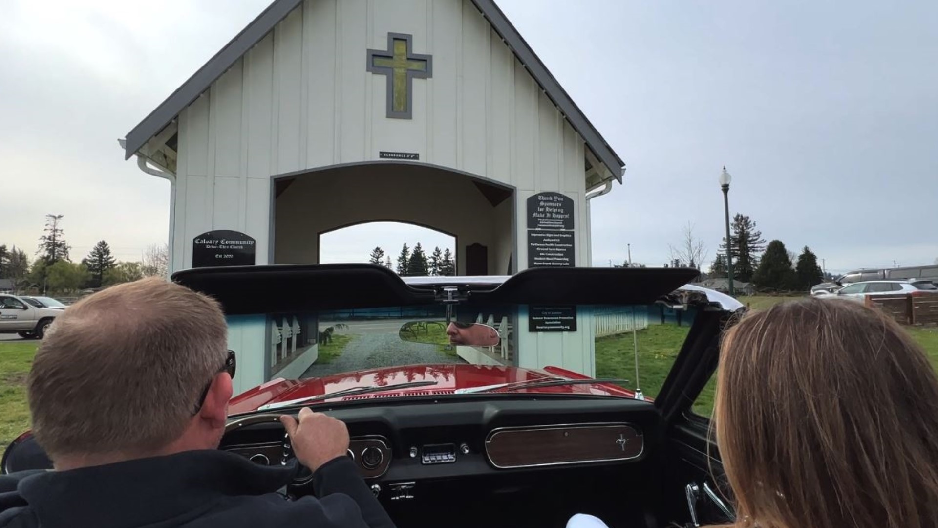 Built at the start of the COVID-19 pandemic, this drive-thru church still provides a place for prayer and reflection. #k5evening