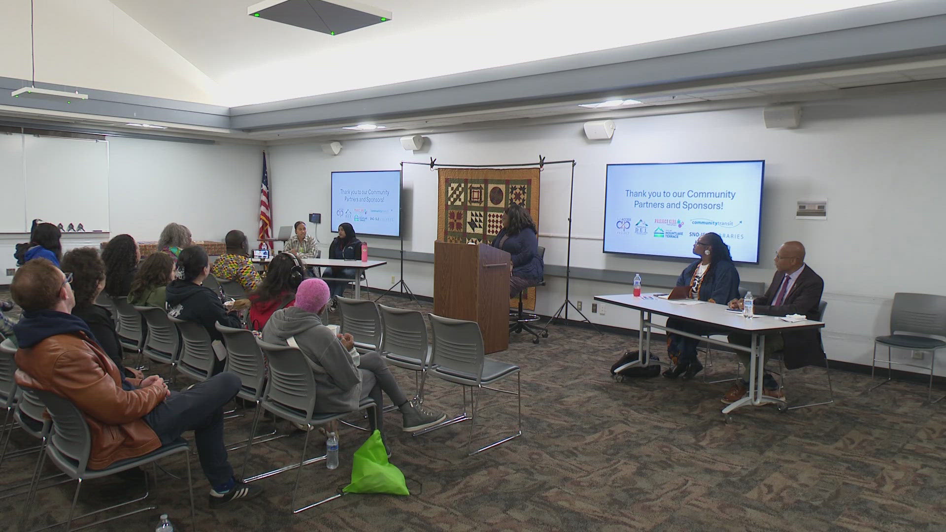 For the first time, the city partnered with Sno-Isle Libraries to put on a Juneteenth event.