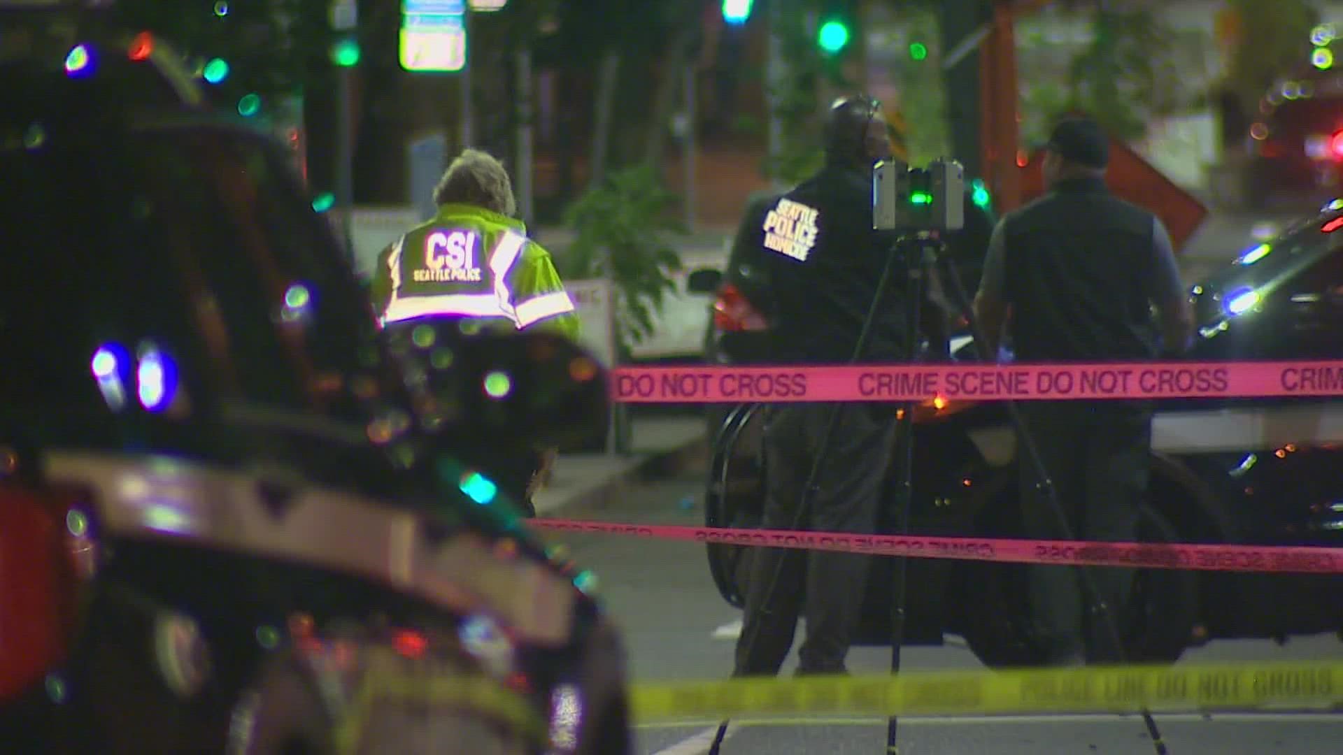 An overnight shooting in Seattle's Belltown neighborhood on 2nd Ave. between Cedar and Vine left one man dead