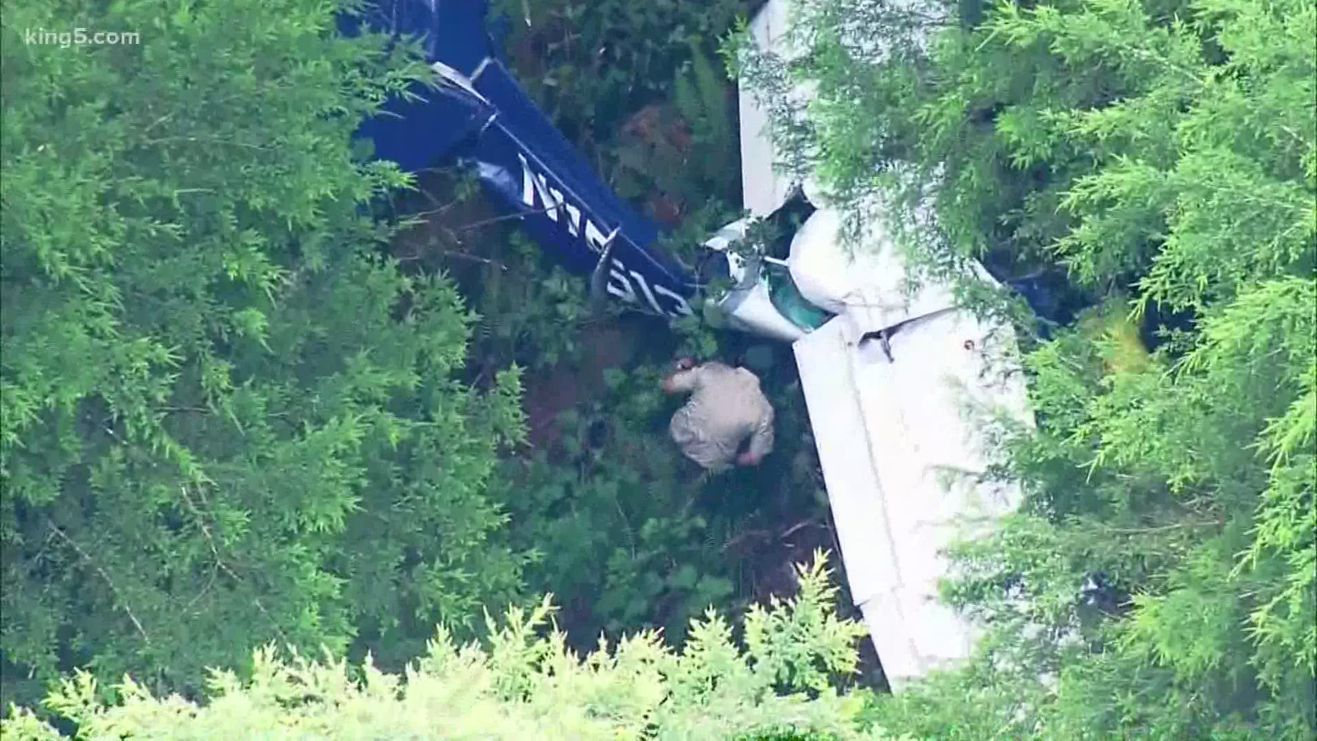 The individual who allegedly stole the plane is still at Harborview Medical Center in critical condition.