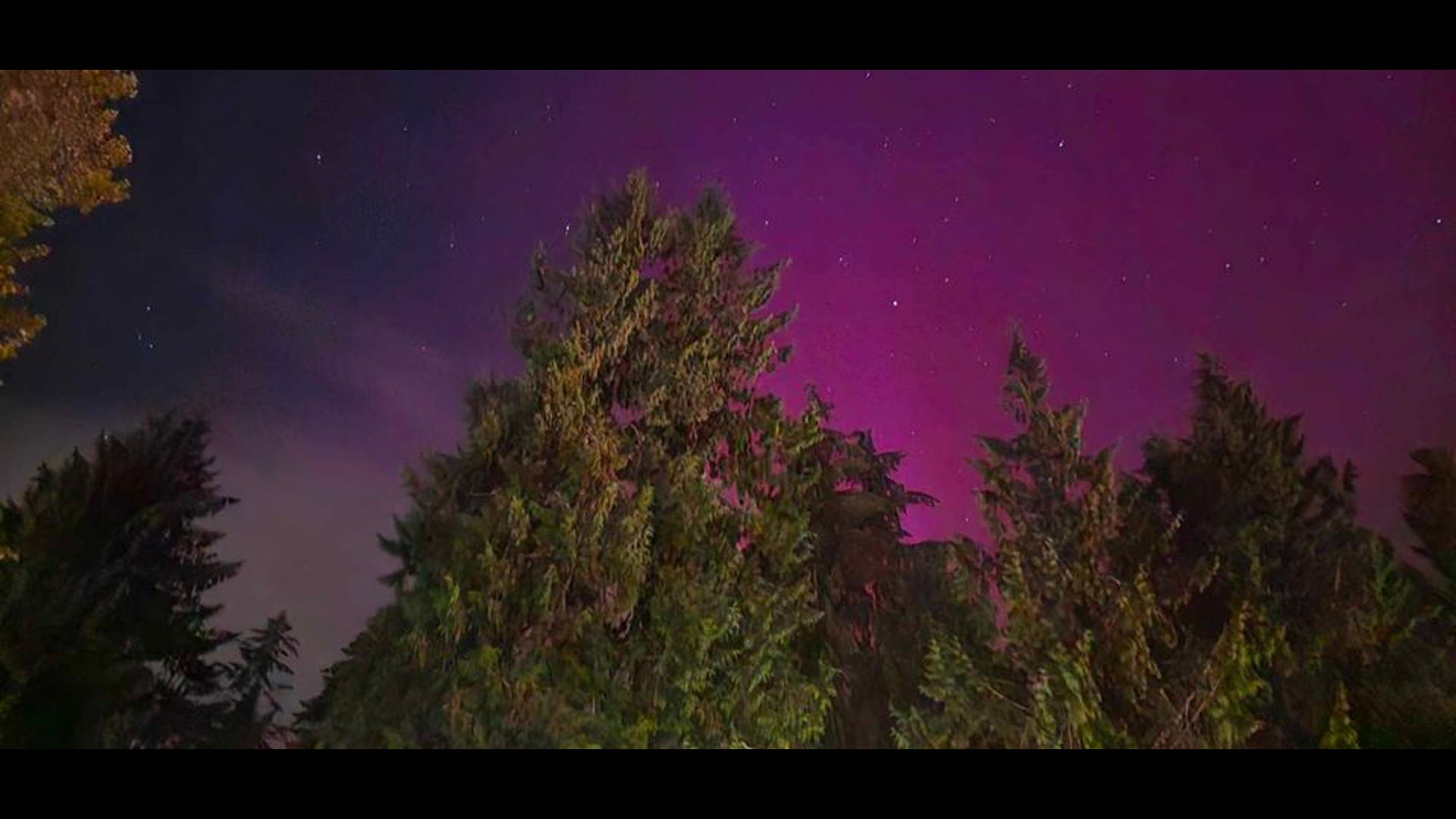 Northern lights seen in Seattle, western Washington