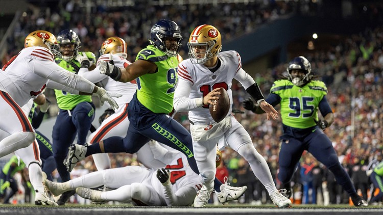 49ers seeking 3-game sweep vs. Seahawks in wild-card game West & SoCal News  - Bally Sports