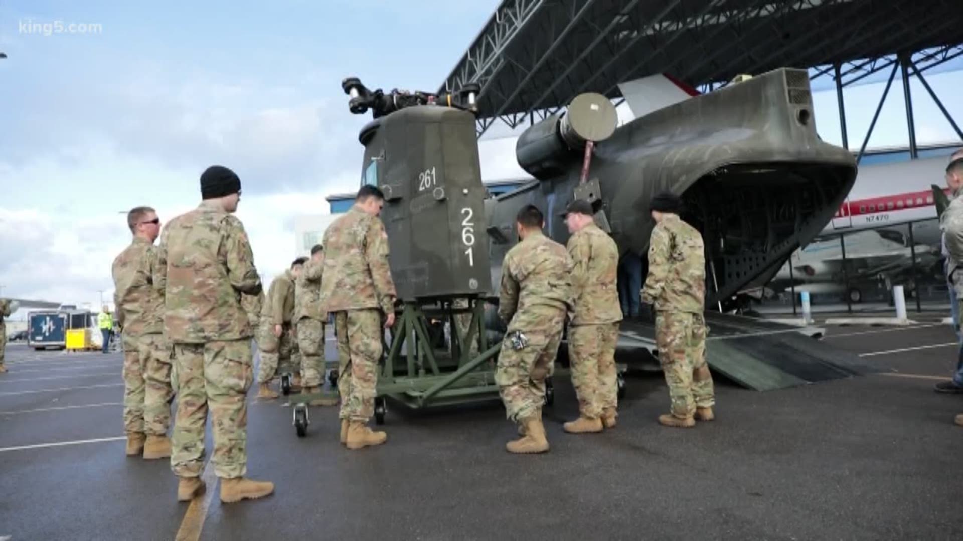 Nicknamed, ‘My Old Lady,’ it was the oldest flyable Chinook helicopter in the Army inventory when it was taken off flight status in 2017 after 54 years of service.