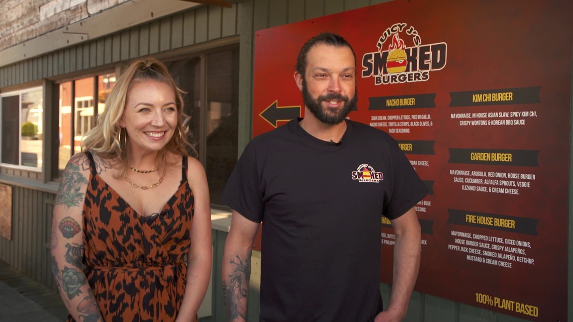 Poulsbo's vegan hamburger joint puts a spin on impossible burger