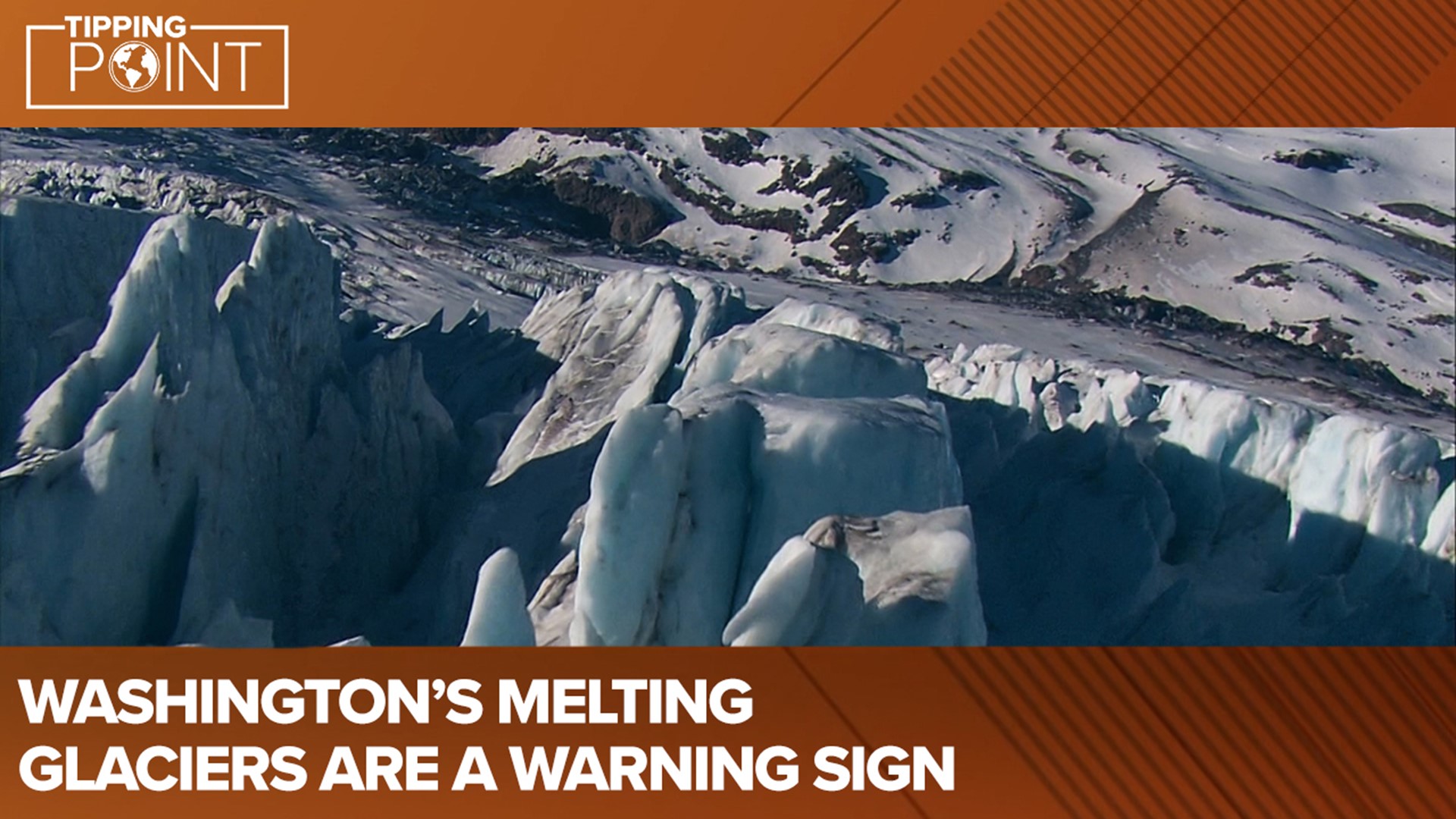 Washington has the most glaciers per state outside of Alaska. But they're continuing to diminish, which could be a warning sign about our changing climate.