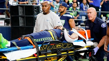 Seahawks WR Cade Johnson released from hospital following concussion