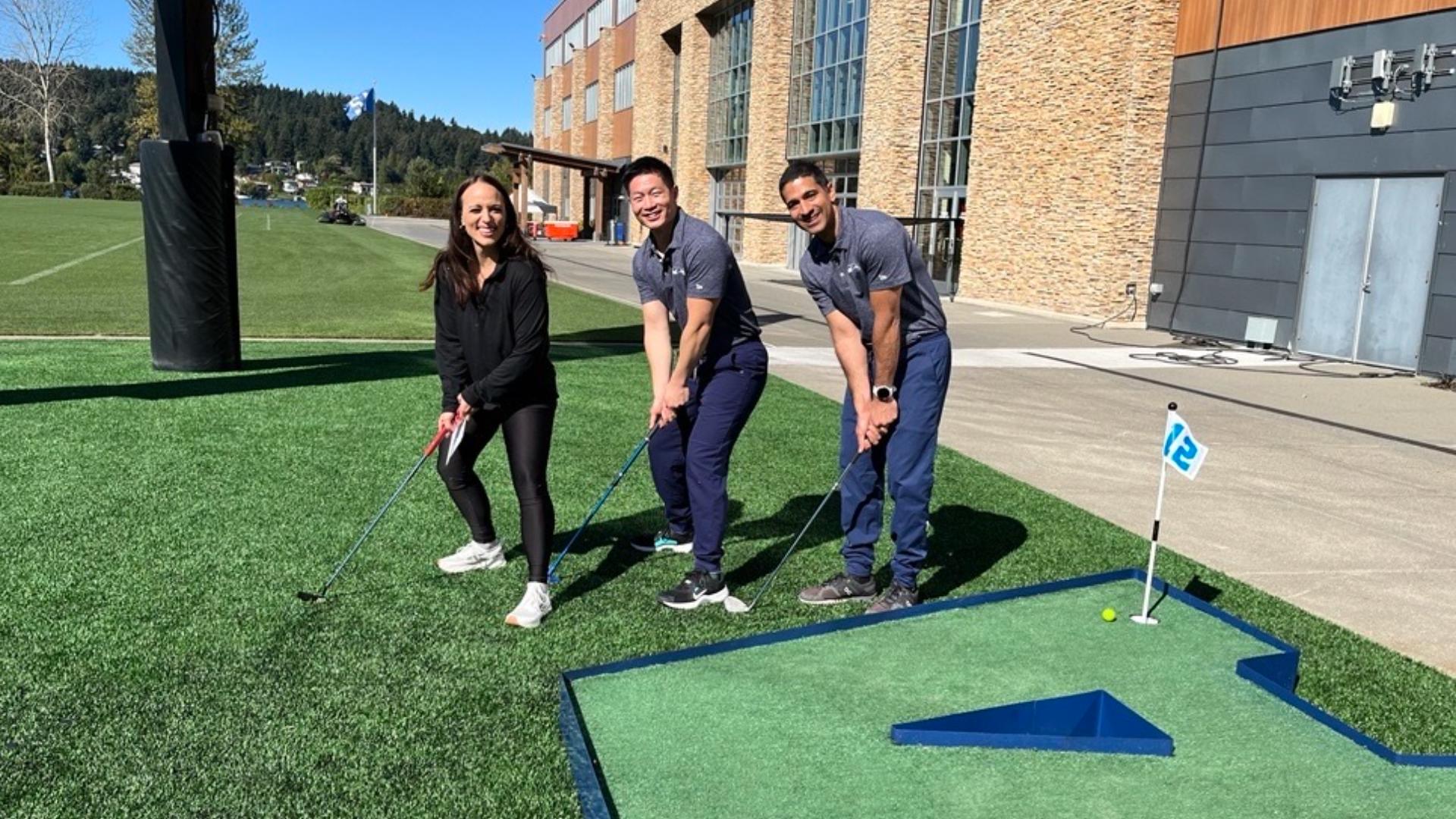 Strengthening exercises and proper form will make for a better golf game and a better life. Sponsored by Virginia Mason Franciscan Health.