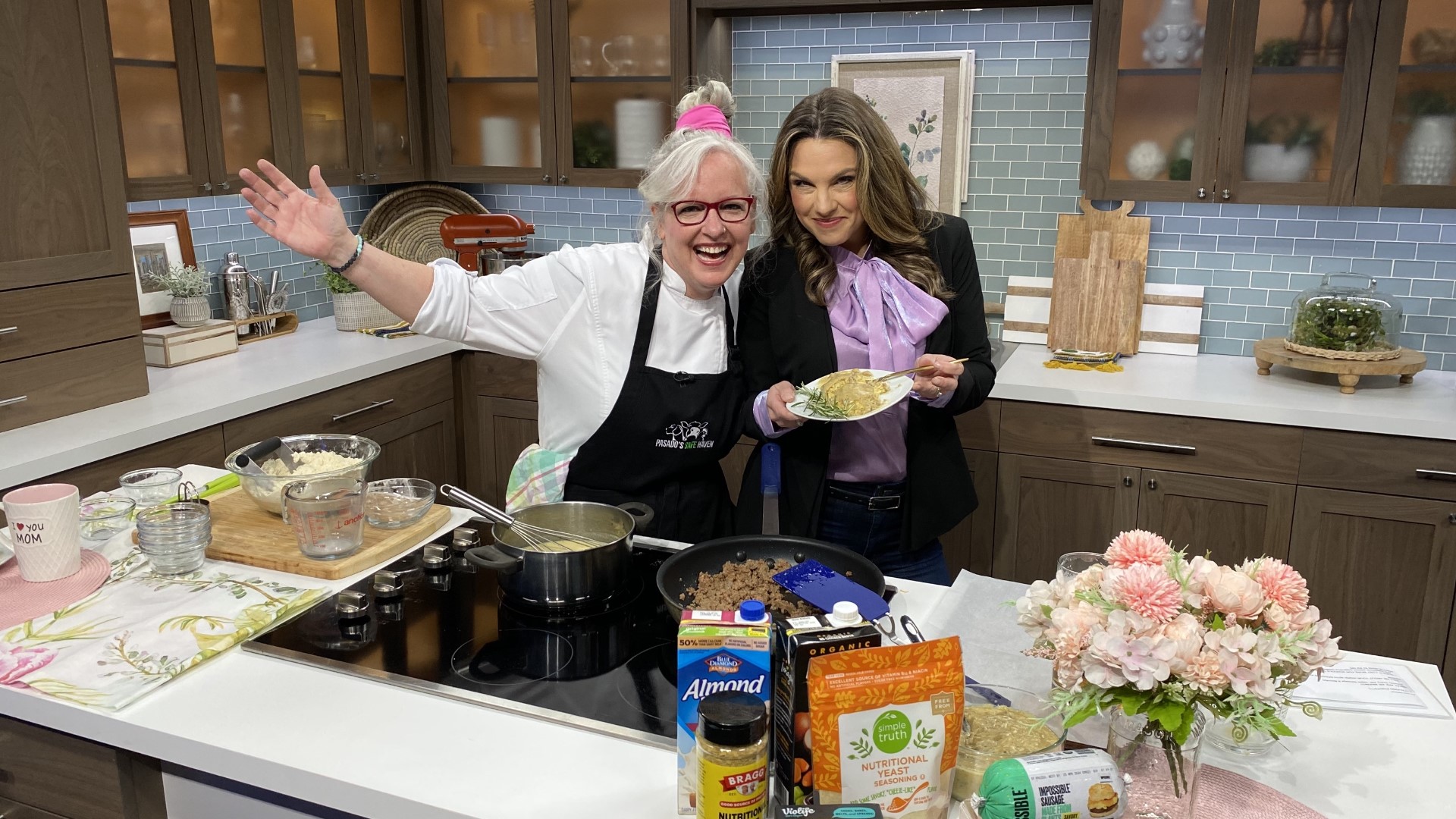 Chef Amy Webster of Rainy Day Vegan shows Amity how to make a vegan version of a brunch staple.