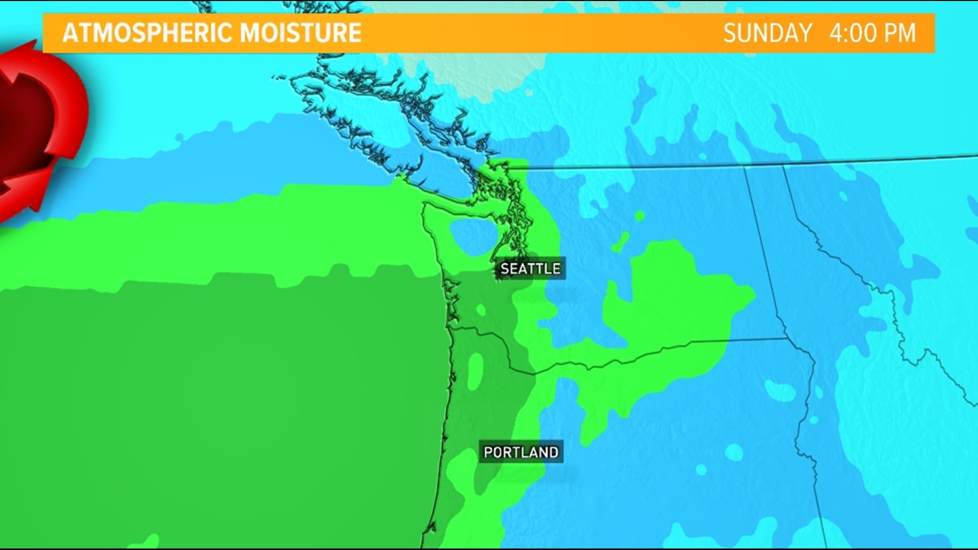 Atmospheric River Set To Deliver Heavy Rain In Pacific Northwest ...