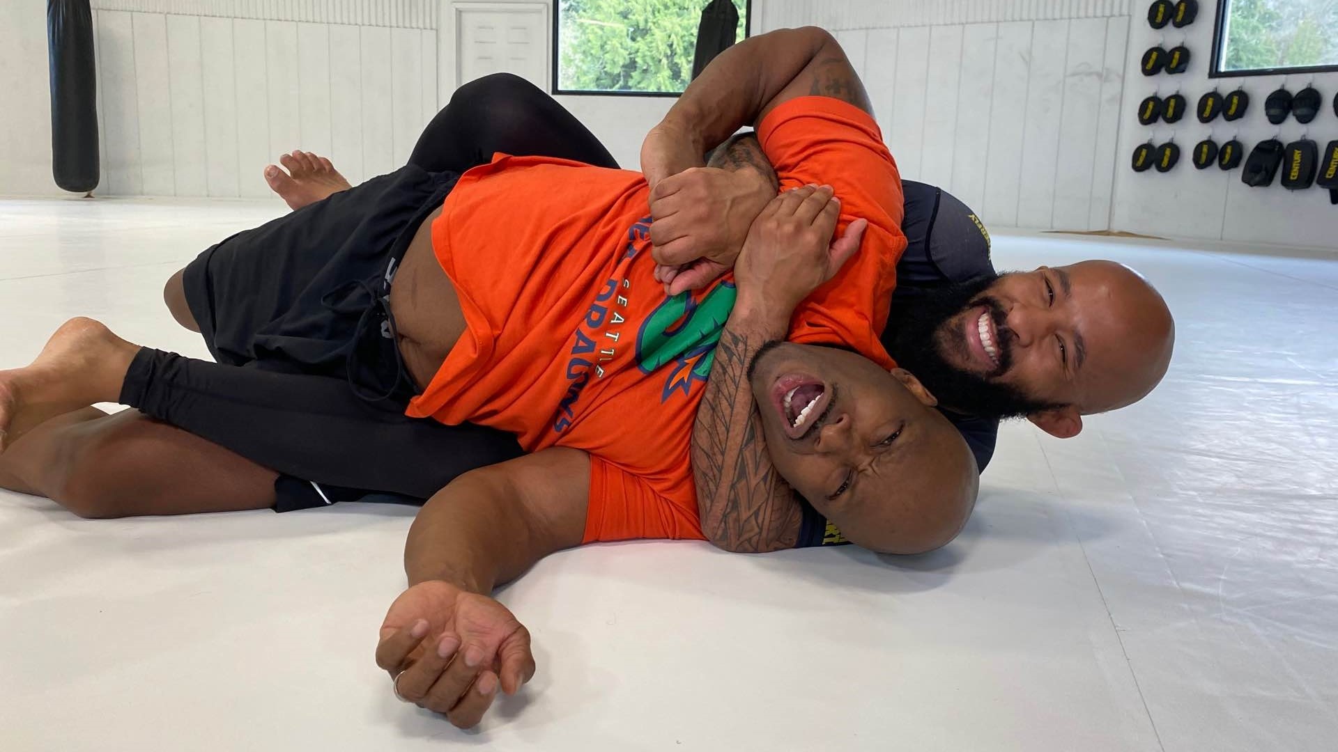 Terry steps into the ring with Demetrious "Mighty Mouse" Johnson for a lesson in mixed martial arts.