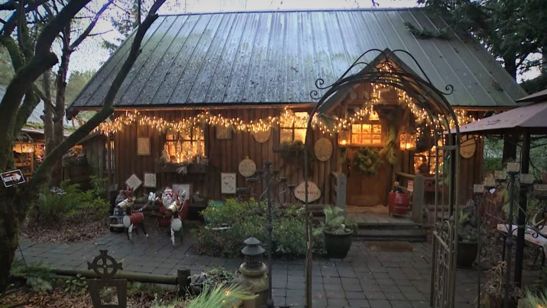 The Christmas Shop at Timber Creek is hidden away in a historic cabin