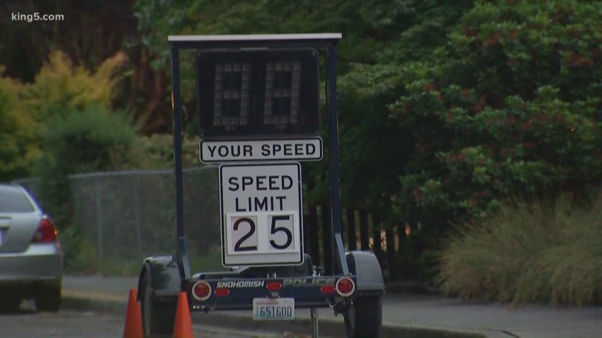 The city of Snohomish launches a pilot program lowering speed limit on neighborhood street.