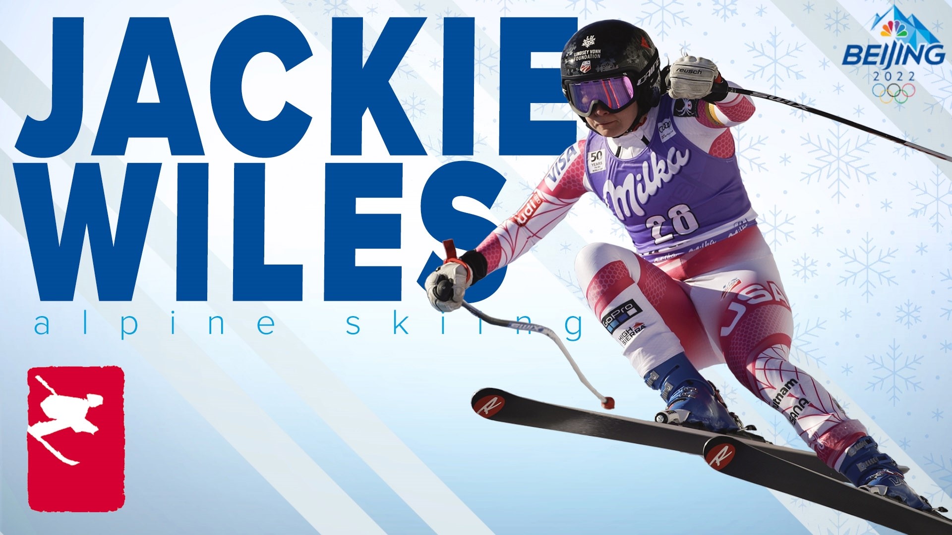 After an injury in 2018, Olympic skier Jackie Wiles said she is ready for her shot at a medal at the 2022 Winter Olympics in Beijing.