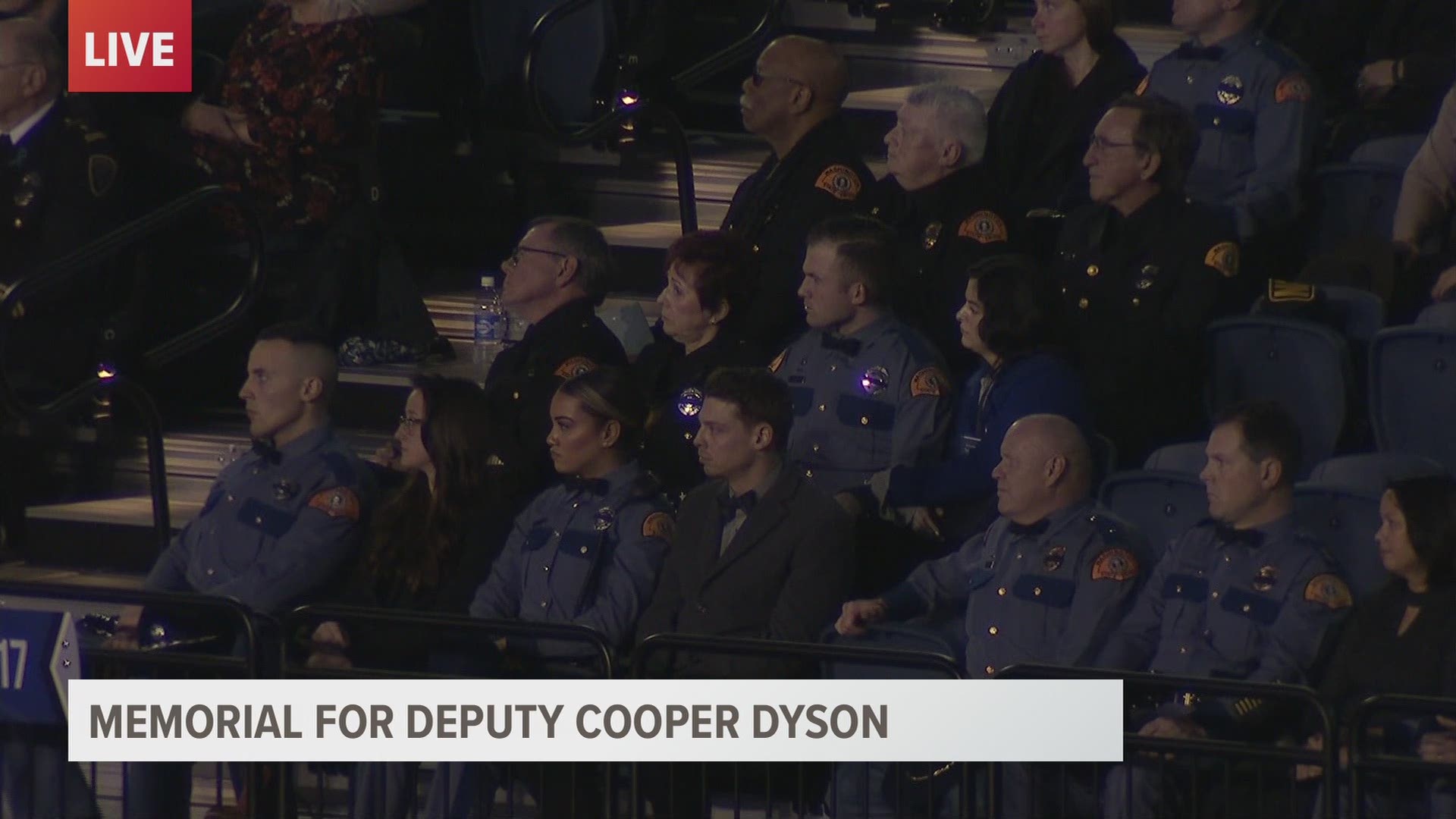 'Willingness to sacrifice': Memorial honors fallen Pierce County Deputy Cooper Dyson. Pierce County Sheriff Paul Pastor shares his remarks.