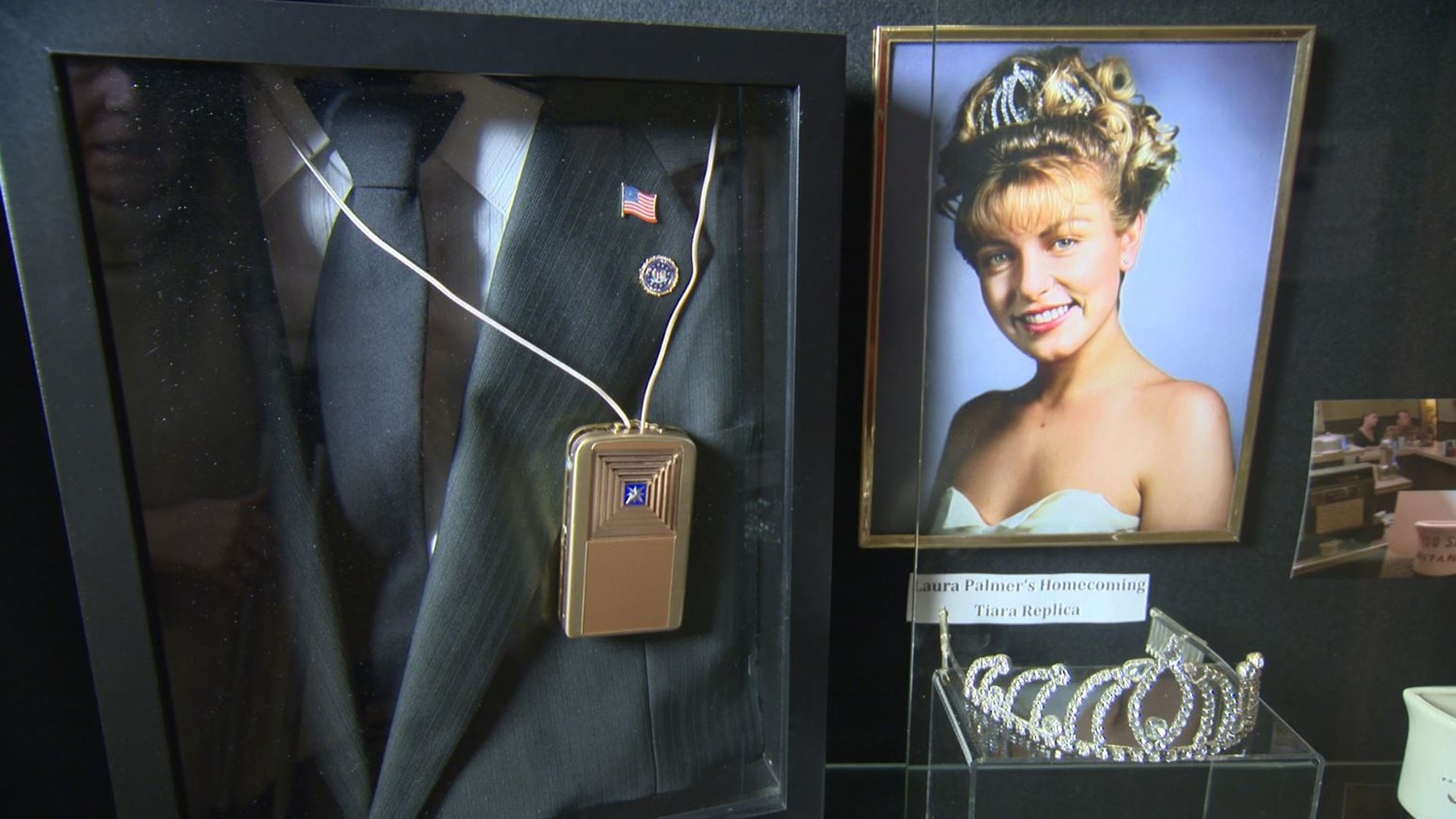 The exhibition includes everything from TV show props to fan-made art. #k5evening