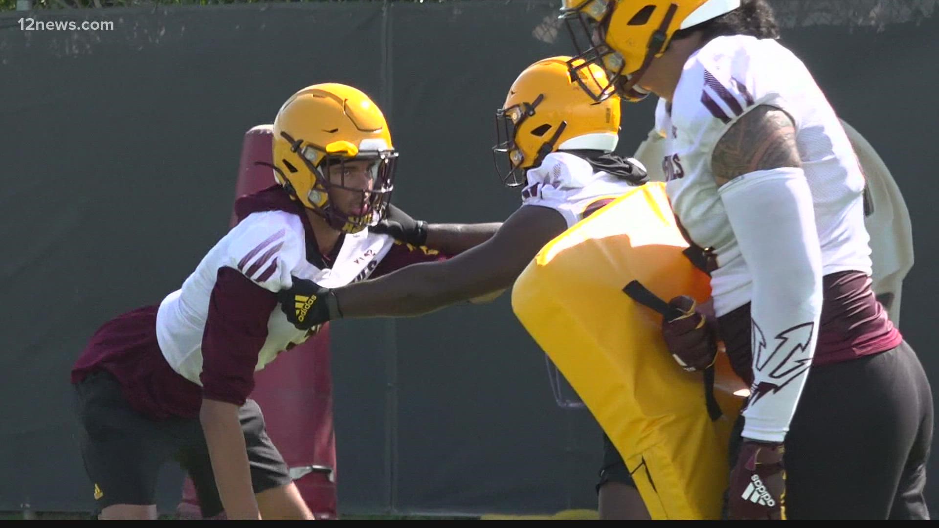Arizona State University's football team is just three days into fall practice, but the defense is already setting the tone for the Sun Devils.