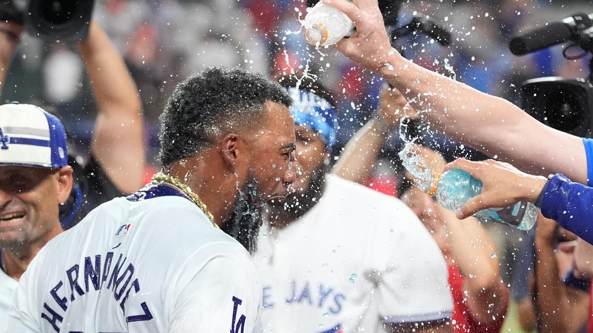 Dodgers' Teoscar Hernández Wins Home Run Derby | King5.com