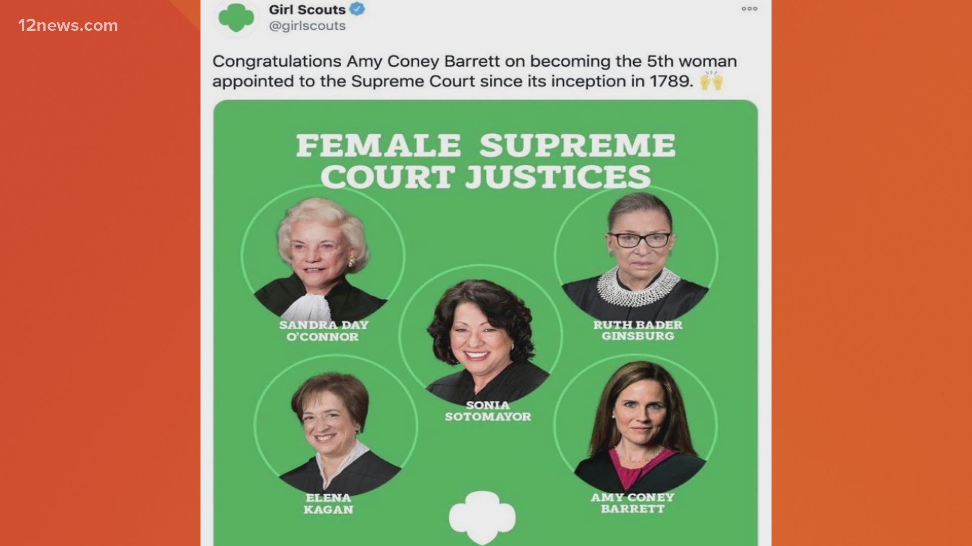 The Girl Scouts deleted a post congratulating Amy Coney Barrett after an angry backlash. Should they keep it down or put it back?