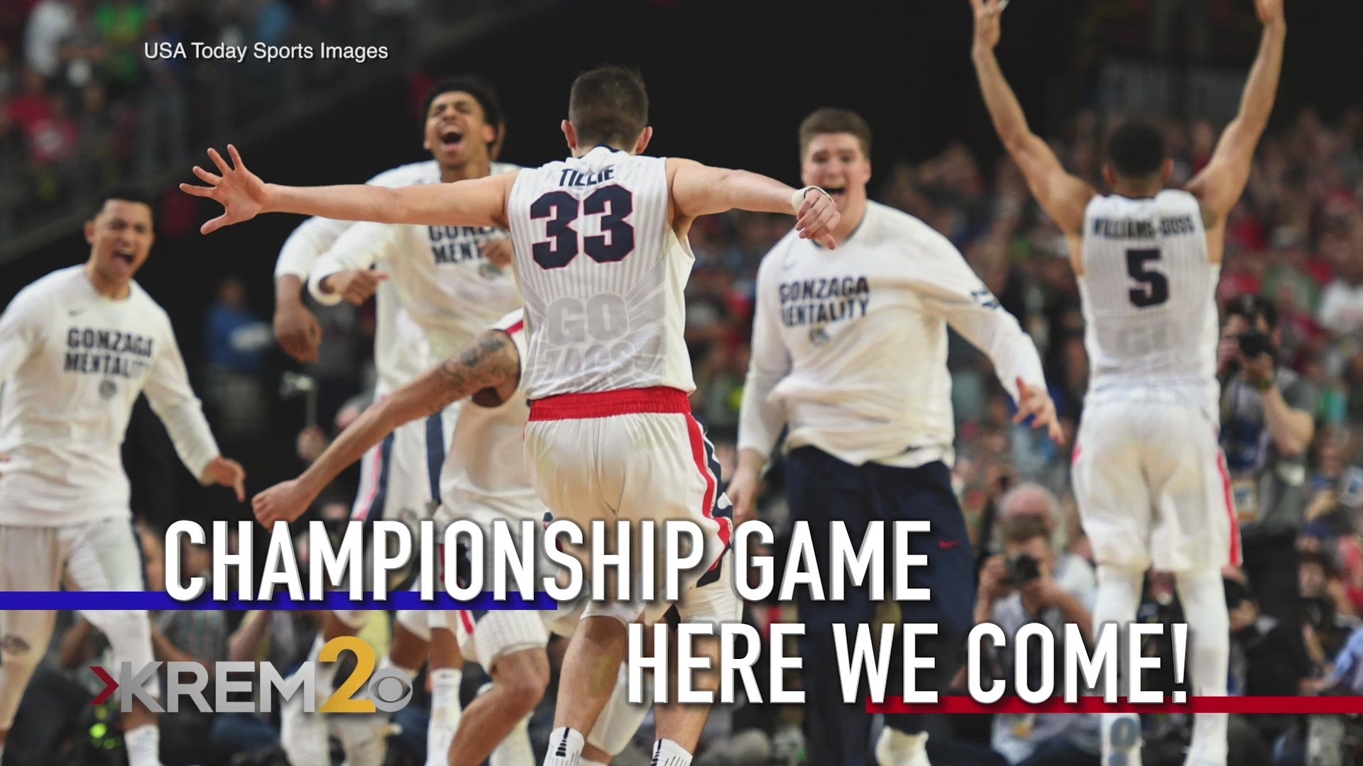 Gonzaga beat out South Carolina in a nail biter game Saturday and will advance to the national championship!! (4/1/17)