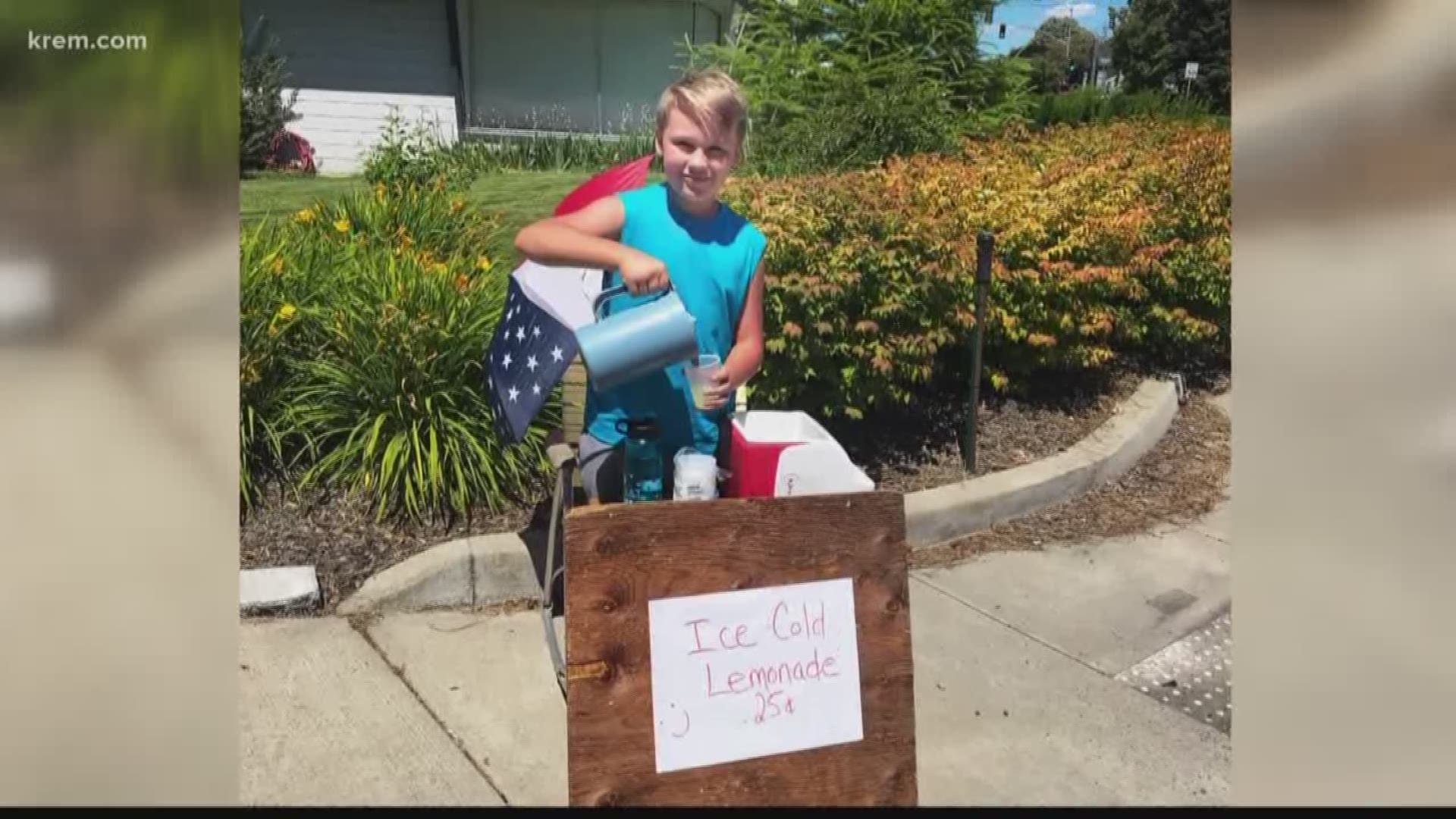 Over the course of just two days, Nick learned the Spokane community can be just as sweet as the lemonade he served.