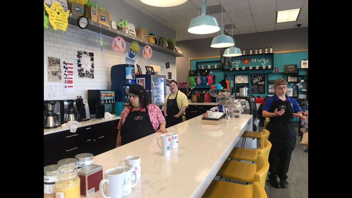 Coffee shop staffed almost entirely by adults with Down syndrome ...