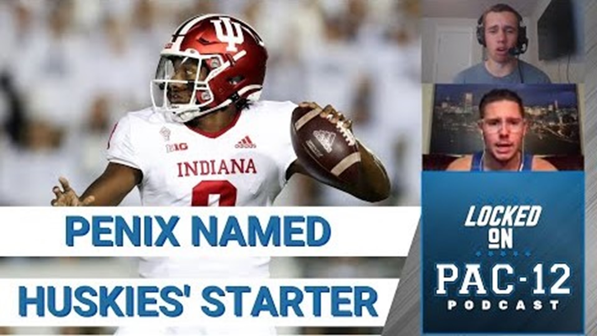 With three guys seemingly in contention for the start, Washington has announced that Indiana's Michael Penix Jr. will be the starter for the Huskies.