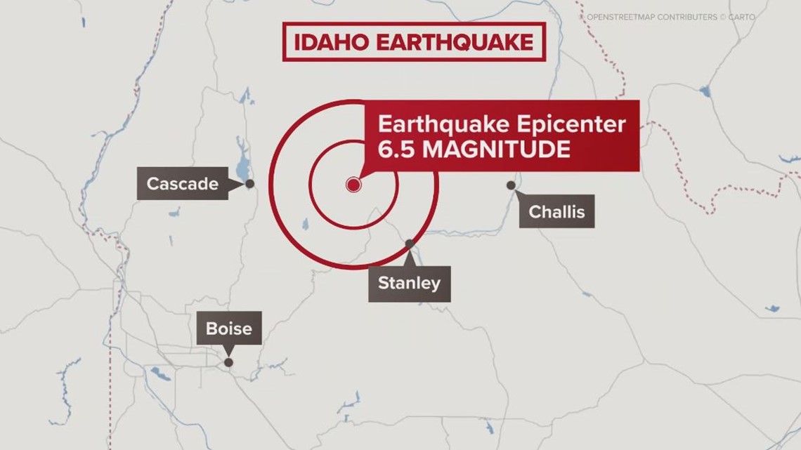 Strange connection between 6.5 Idaho earthquake and western Washington