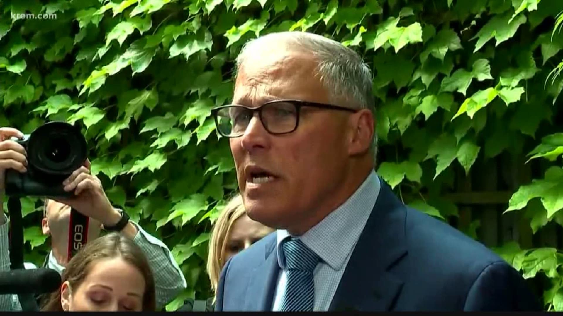 KREM's Whitney Ward gives a breakdown of Gov. Jay Inslee's decision to run for a third term as governor and AG Bob Ferguson's decision to run for re-election.