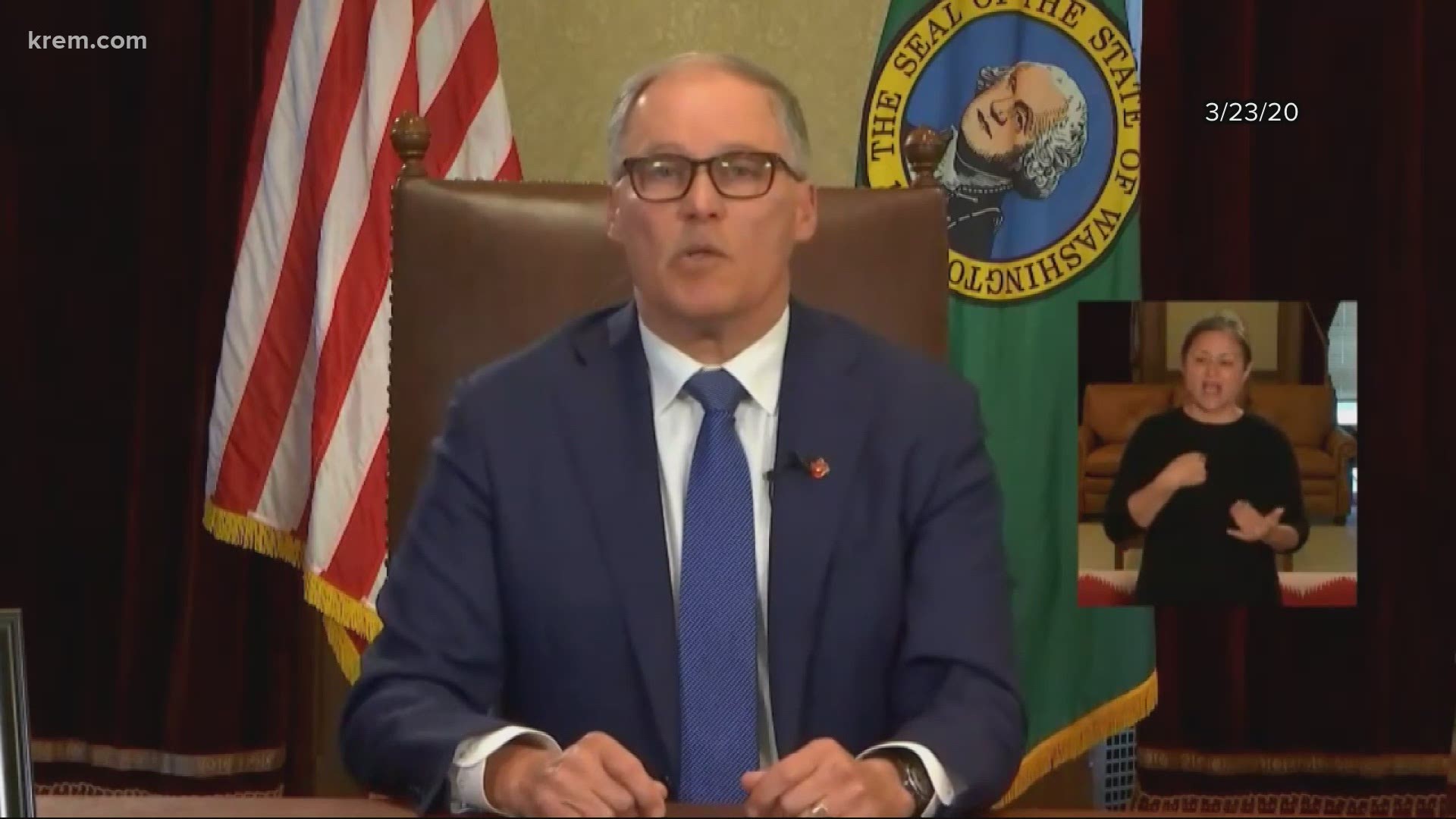 Here's a timeline of events since Gov. Inslee announced the stay-home order on March 23, 2020 and what lies ahead amid the pandemic.