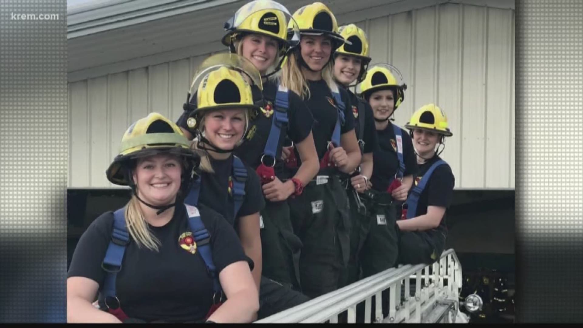 First all female fire shift in Spokane County (7-5-18)