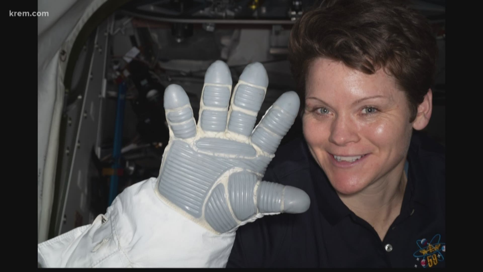 KREM 2's Jane McCarthy sits down with Spokane Native and astronaut Anne McClain. McClain recently received a YWCA Woman of Achievement award.