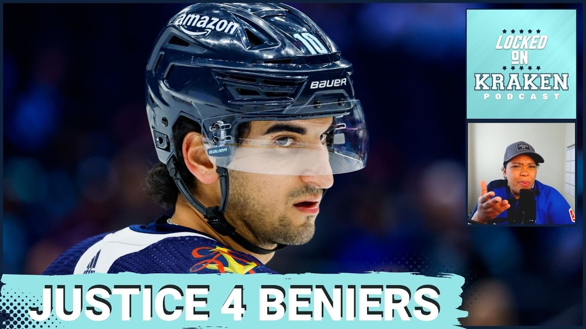 The Vancouver Canucks continue to be an unserious franchise & now it's personal. Tyler Myers took a cheap shot at Matty Beniers and Lhost Erica L. Ayala has thoughts