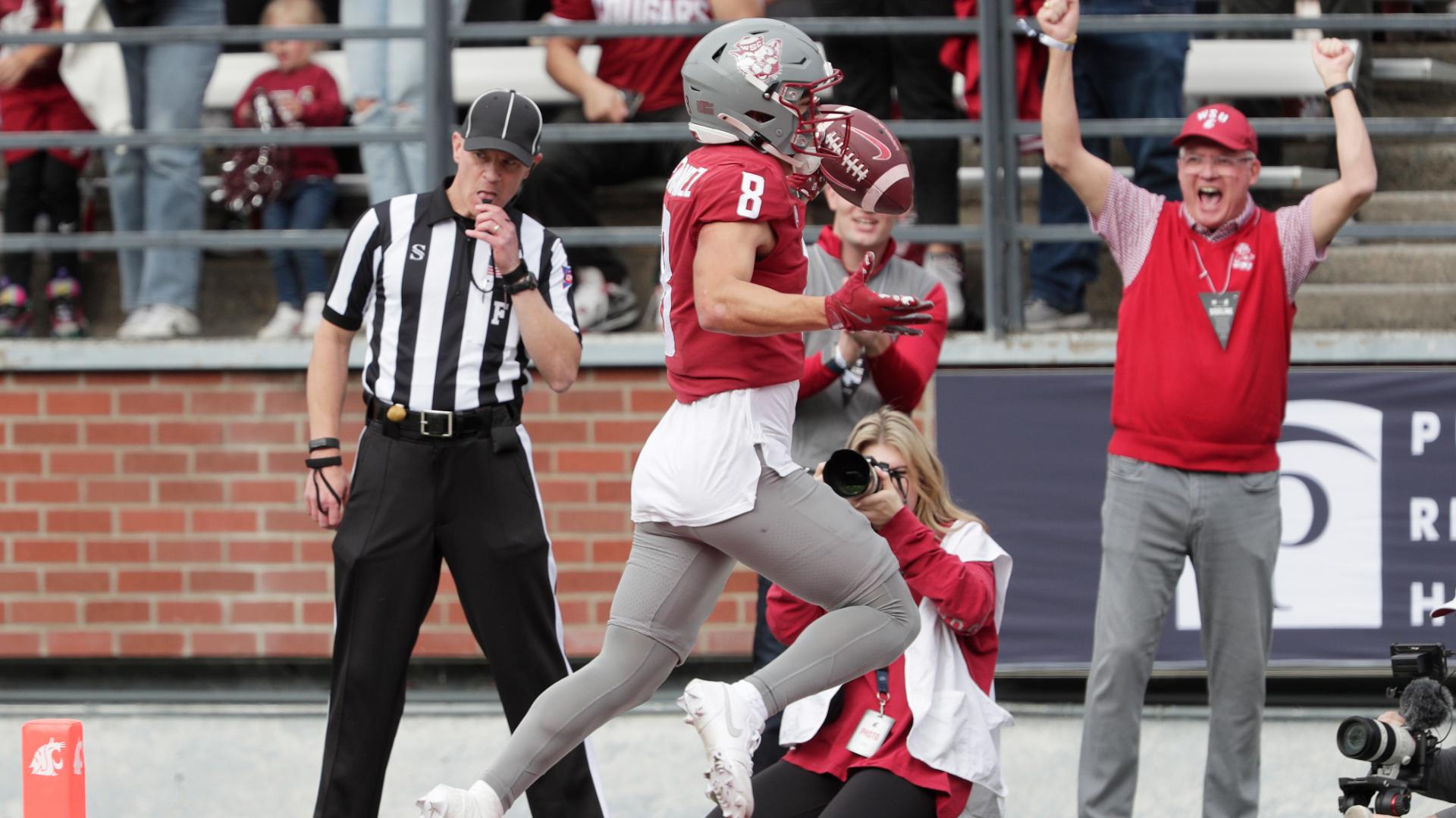 John Mateer accounted for 5 touchdowns and the WSU defense forced 3 Hawaii turnovers in the win.