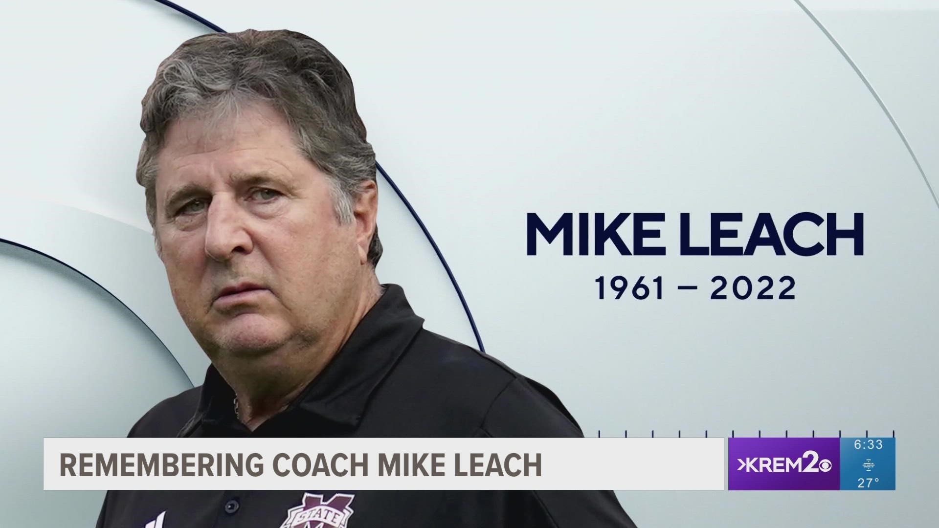 KREM 2's Travis Green details the storied legacy and many accomplishments of former WSU head football coach Mike Leach as the community mourns his recent passing.