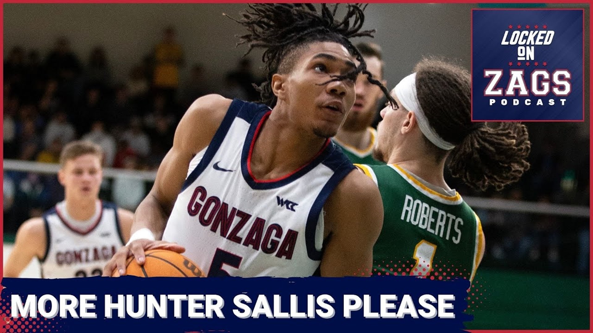 Hunter Sallis played just 17 minutes combined last week, calling into question Gonzaga Coach Mark Few's resistance to playing anyone other than his starting five.